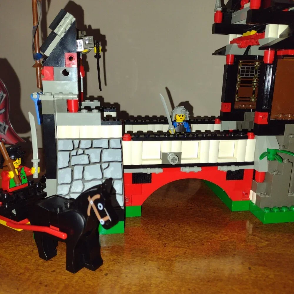 Lego Ninja Stone Tower Bridge, Castle, w original box and instructions, retired - Picture 13 of 16